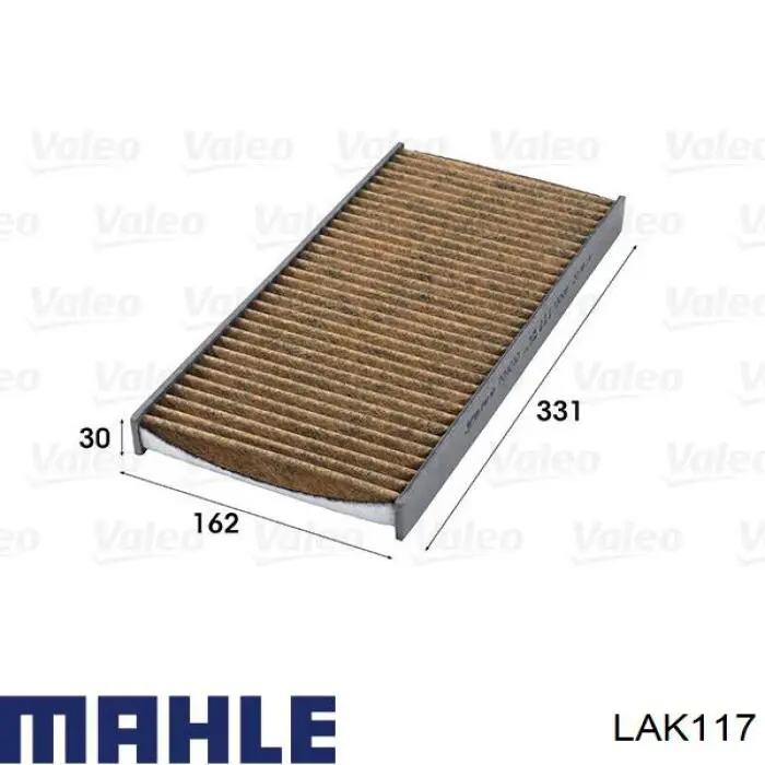 Фильтр салона LAK117 Mahle Original