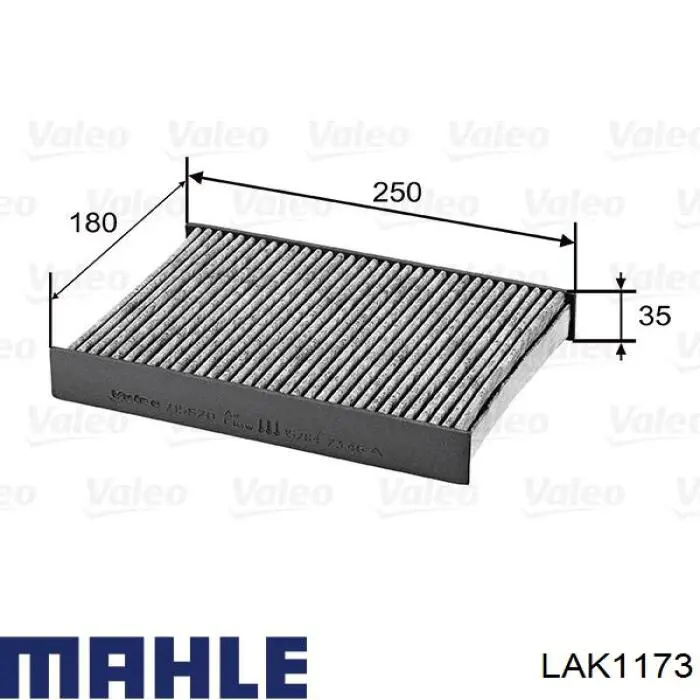 Фильтр салона LAK1173 Mahle Original