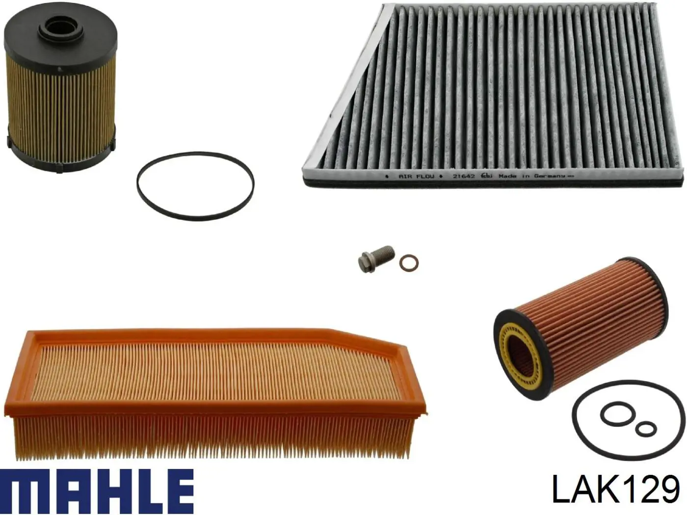 Фильтр салона LAK129 Mahle Original