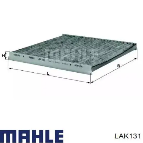 Воздушный фильтр салона Mahle Original LAK131