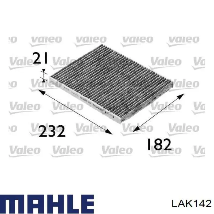 Фильтр воздушный отопителя Mahle Original LAK142 цена, от 11.98 USD