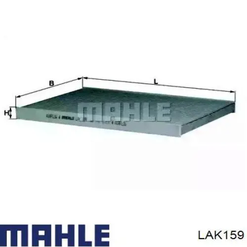 Фильтр салона LAK159 Mahle Original