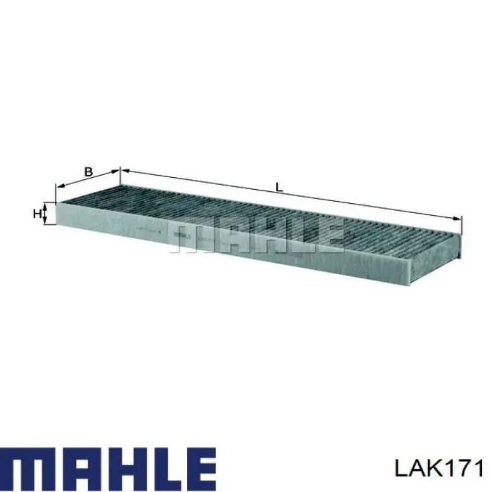 Фильтр салона LAK171 Mahle Original