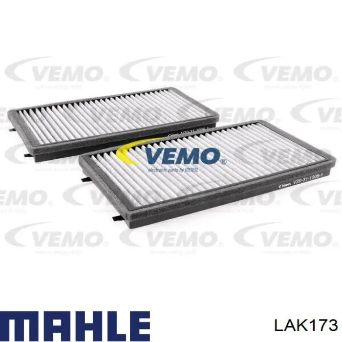 LAK173 Mahle Original Внутрисалонный фильтр