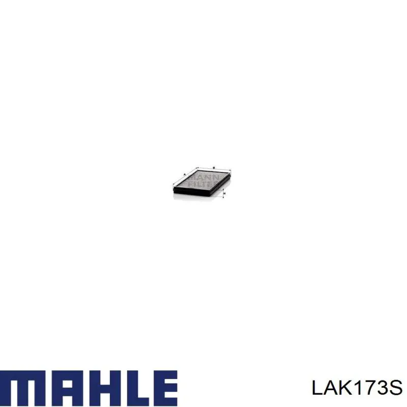 Воздушный фильтр салона Mahle Original LAK173S