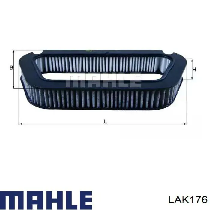 Фильтр салона LAK176 Mahle Original