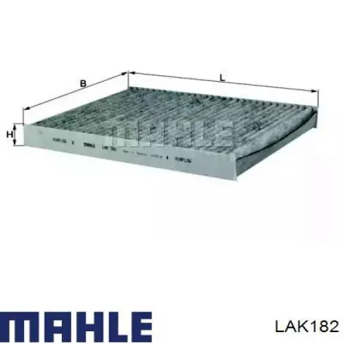 Фильтр салона LAK182 Mahle Original