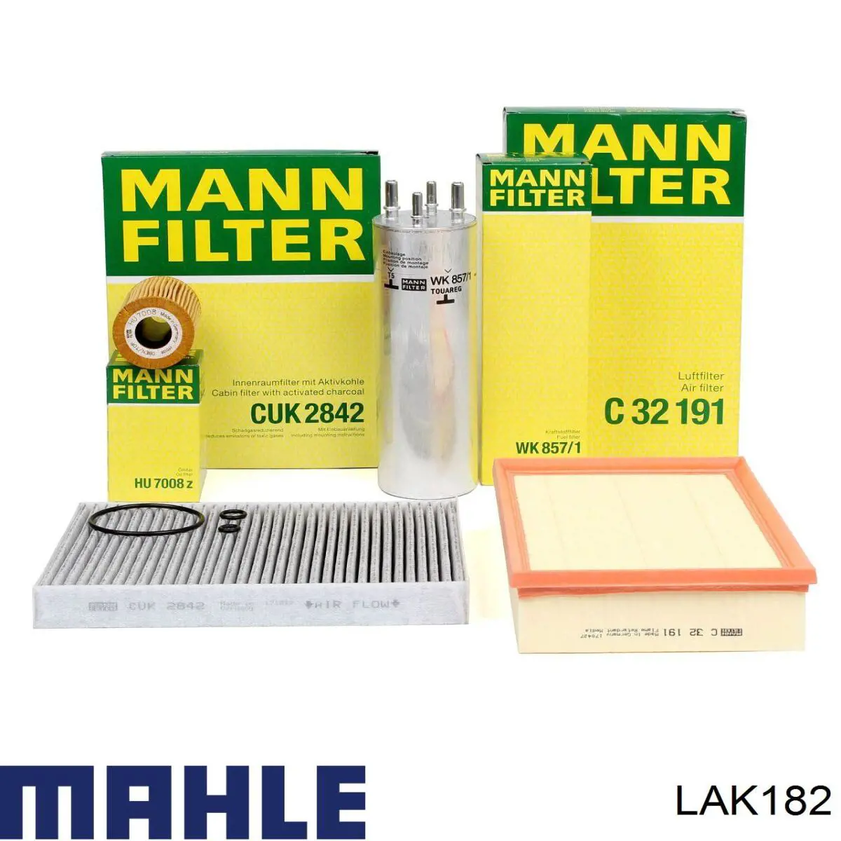 Фильтр салона LAK182 Mahle Original