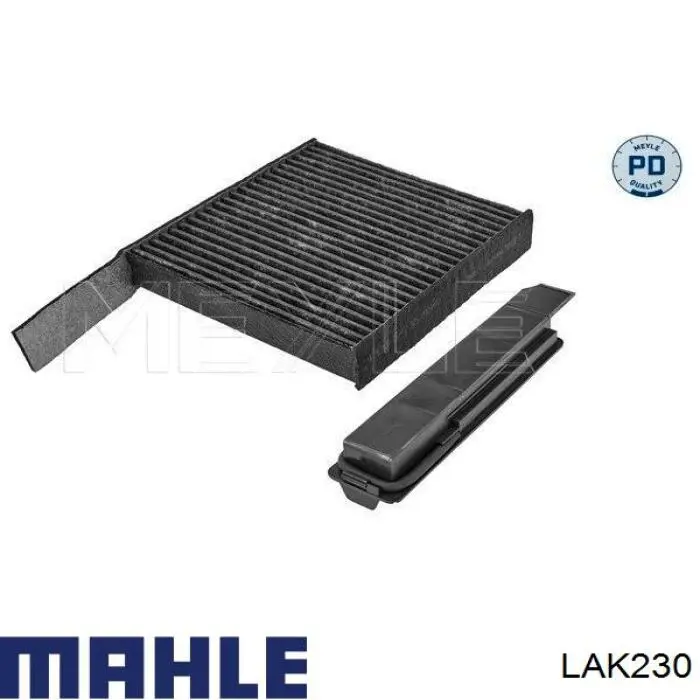 Купить LAK230 Mahle Original Фильтр салона угольный