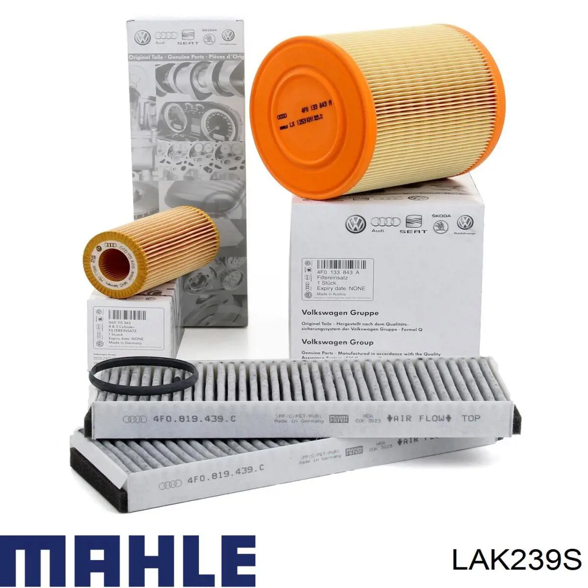 Купить LAK239S Mahle Original Фильтр салона угольный