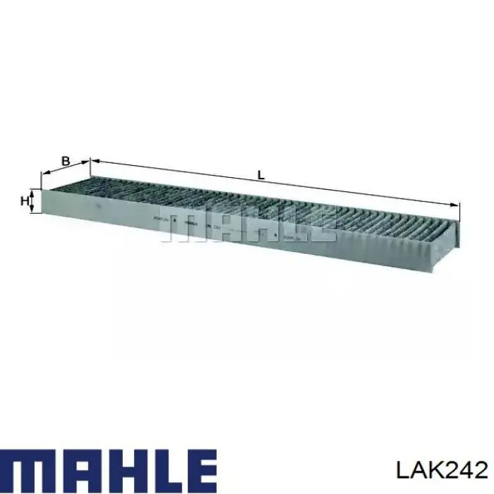 Фильтр салона LAK242 Mahle Original