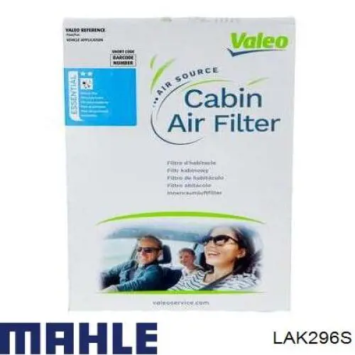 Фильтр салона LAK296S Mahle Original