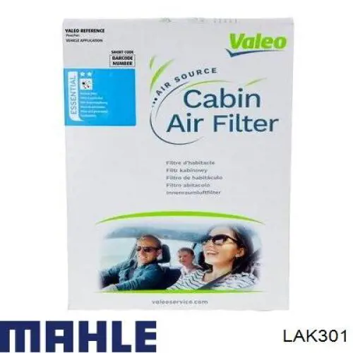 Фильтр салона LAK301 Mahle Original