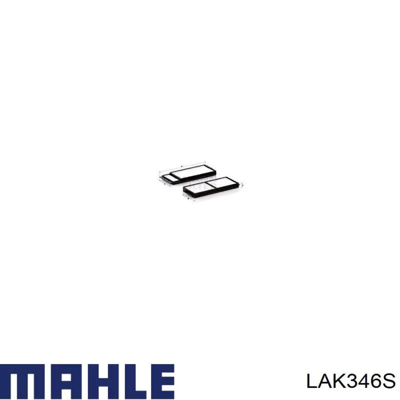 Фильтр воздушный отопителя Mahle Original LAK346S цена, от 10.35 USD