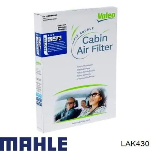 Фильтр салона LAK430 Mahle Original