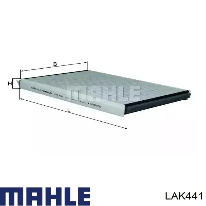 LAK441 Mahle Original filtro de salão