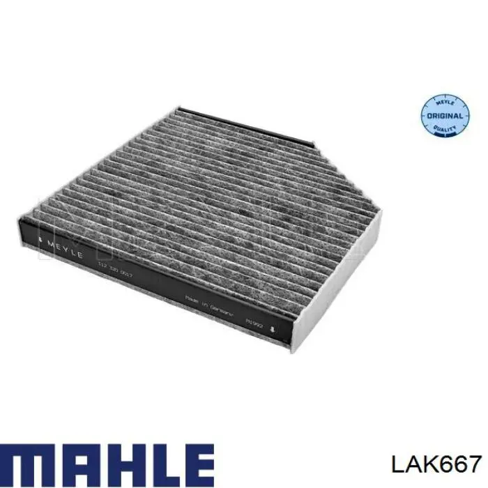 Воздушный фильтр салона Mahle Original LAK667