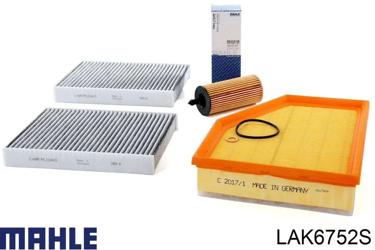Фильтр воздушный отопителя Mahle Original LAK6752S цена, от 78.61 USD