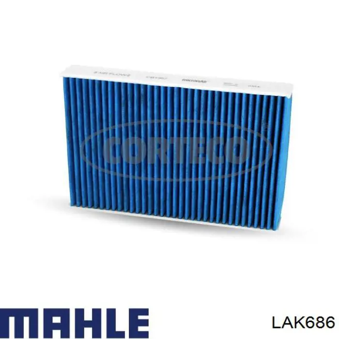 Фильтр салона LAK686 Mahle Original