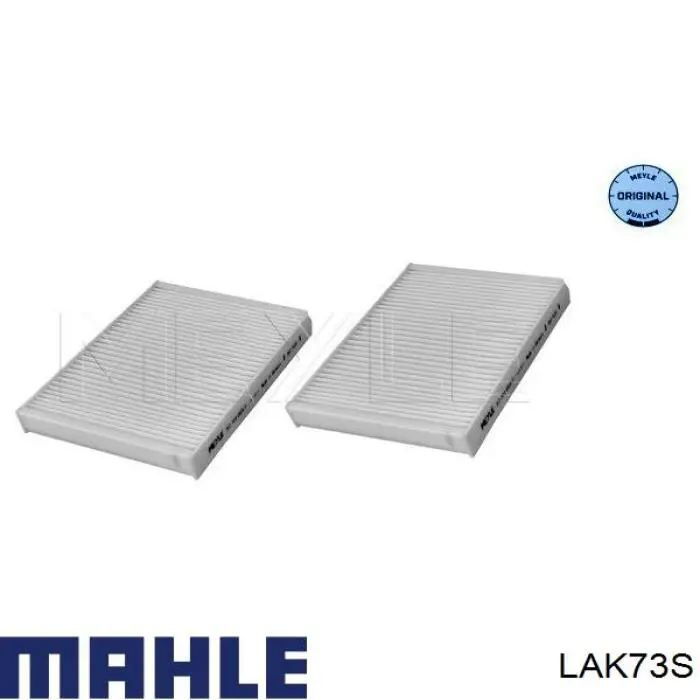 Фильтр воздушный отопителя Mahle Original LAK73S цена, от 26.29 USD