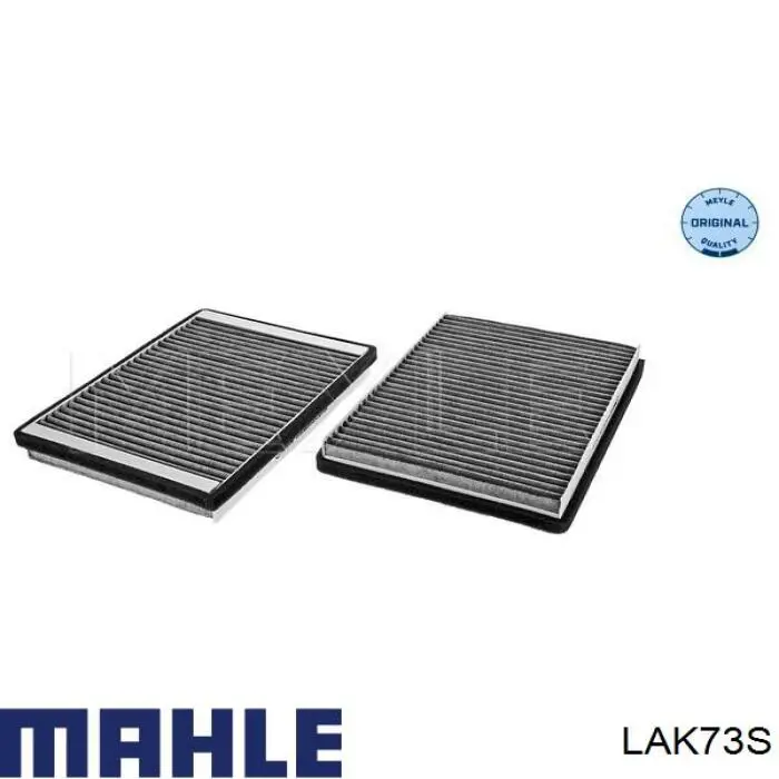 Купить LAK73S Mahle Original Фильтр салона угольный