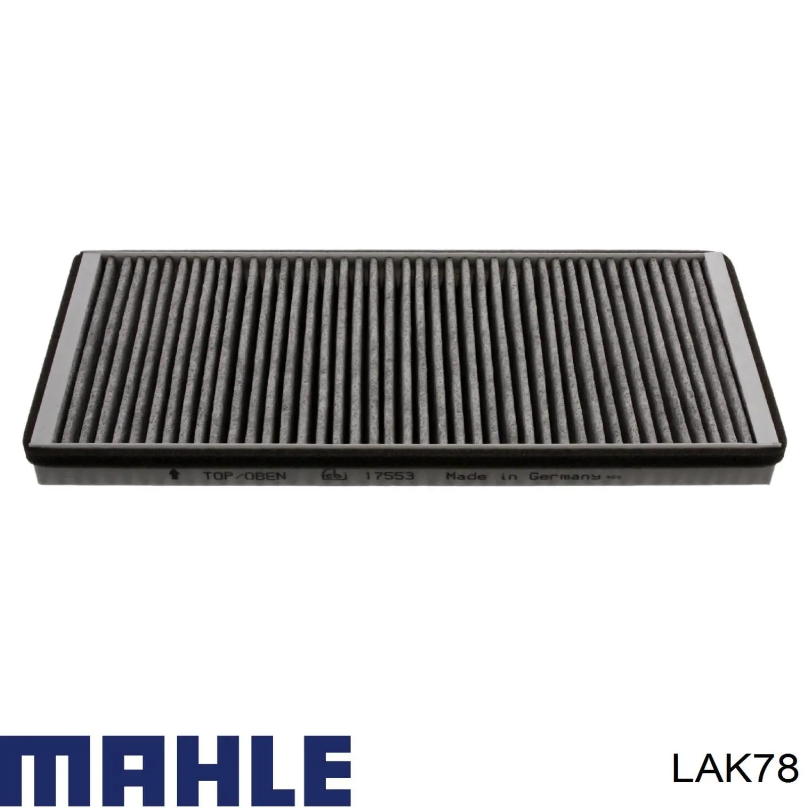 Воздушный фильтр салона Mahle Original LAK78
