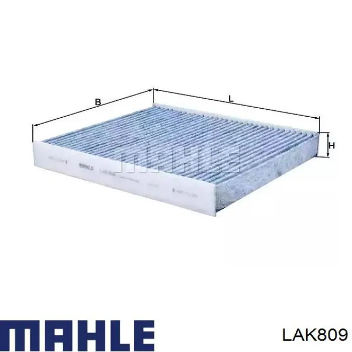 Фильтр салона LAK809 Mahle Original