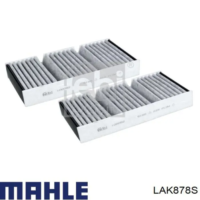 Фильтр воздушный отопителя Mahle Original LAK878S цена, от 31.82 USD