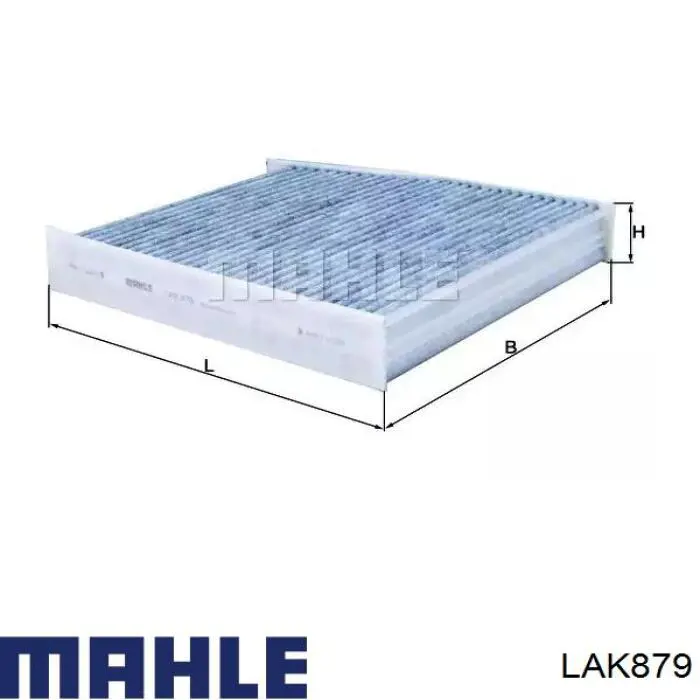 LAK879 Mahle Original filtro de salão