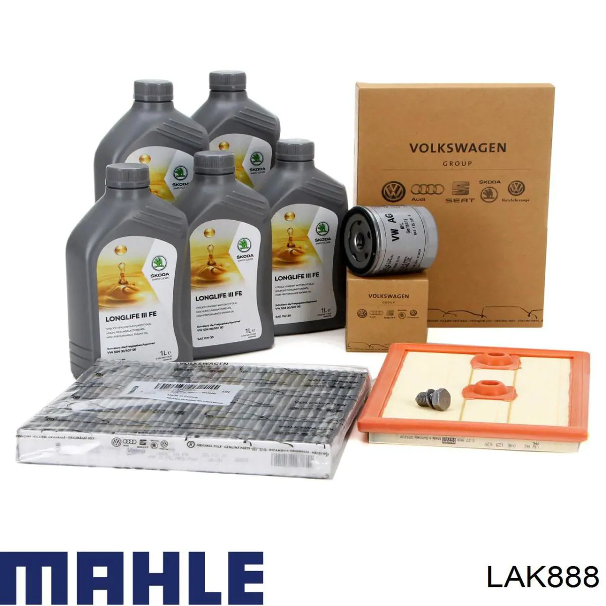 Купить LAK888 Mahle Original Фильтр салона угольный