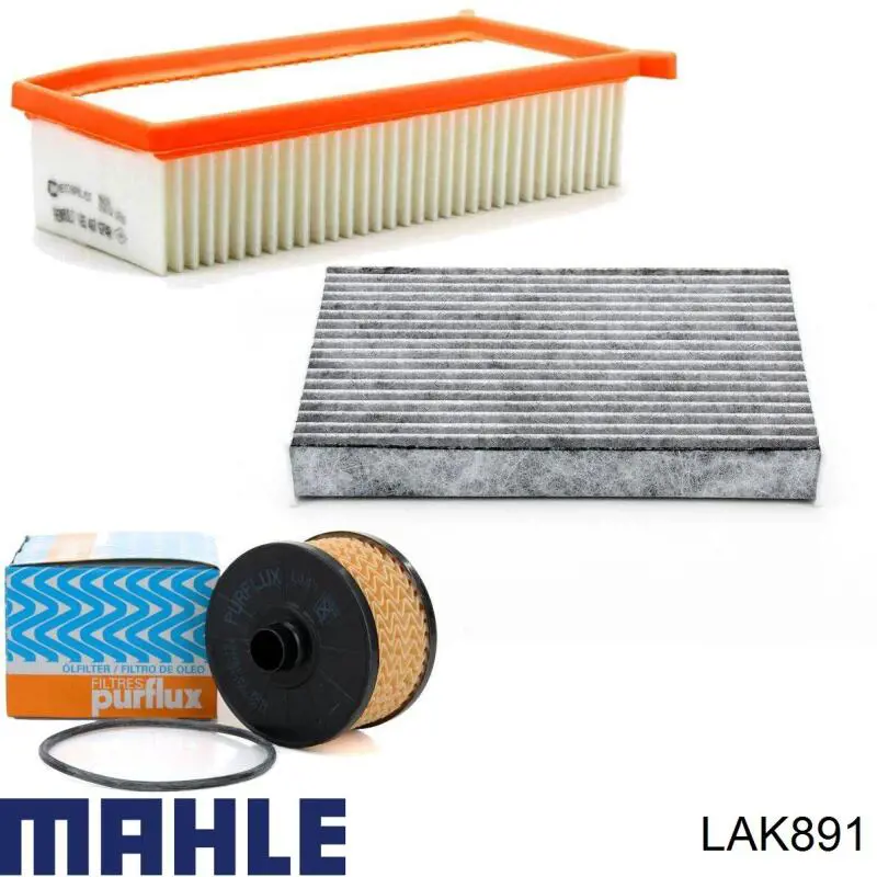 Фильтр салона LAK891 Mahle Original