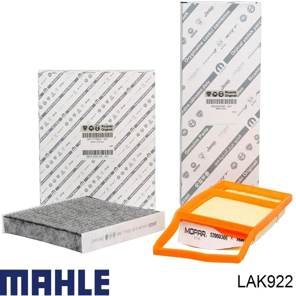 Воздушный фильтр салона Mahle Original LAK922