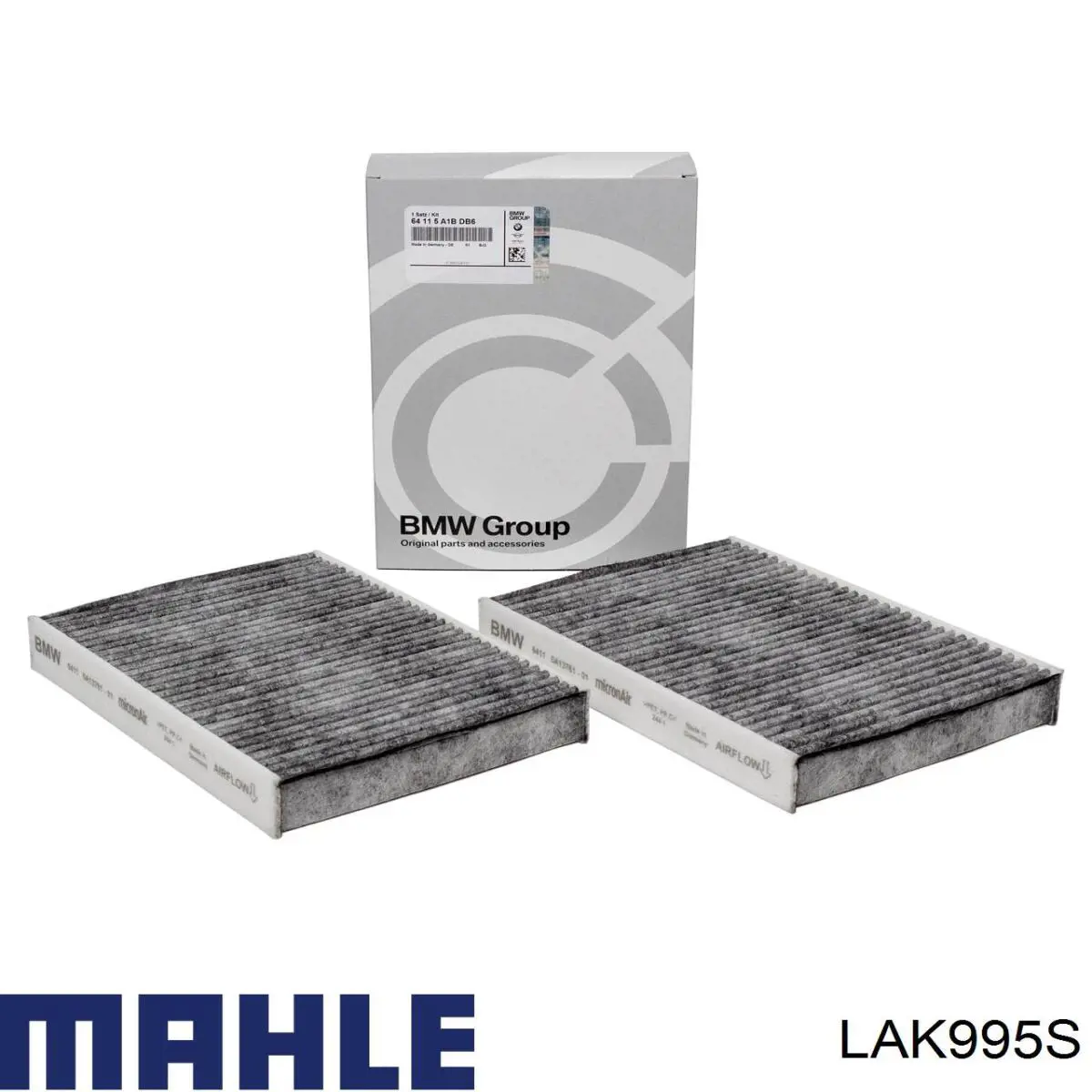 Купить LAK995S Mahle Original Фильтр салона угольный