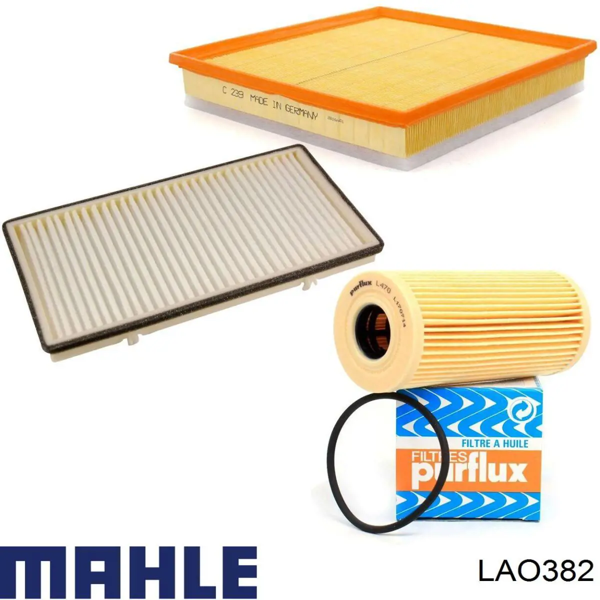 Купить LAO382 Mahle Original Фильтр салона угольный
