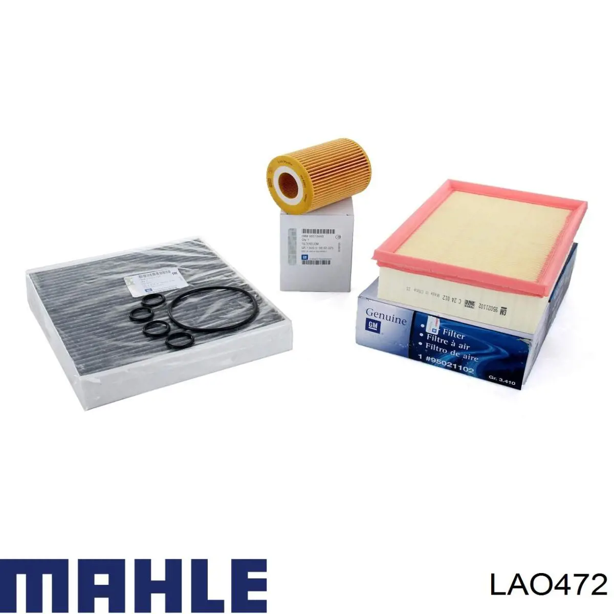 Купить LAO472 Mahle Original Фильтр салона угольный