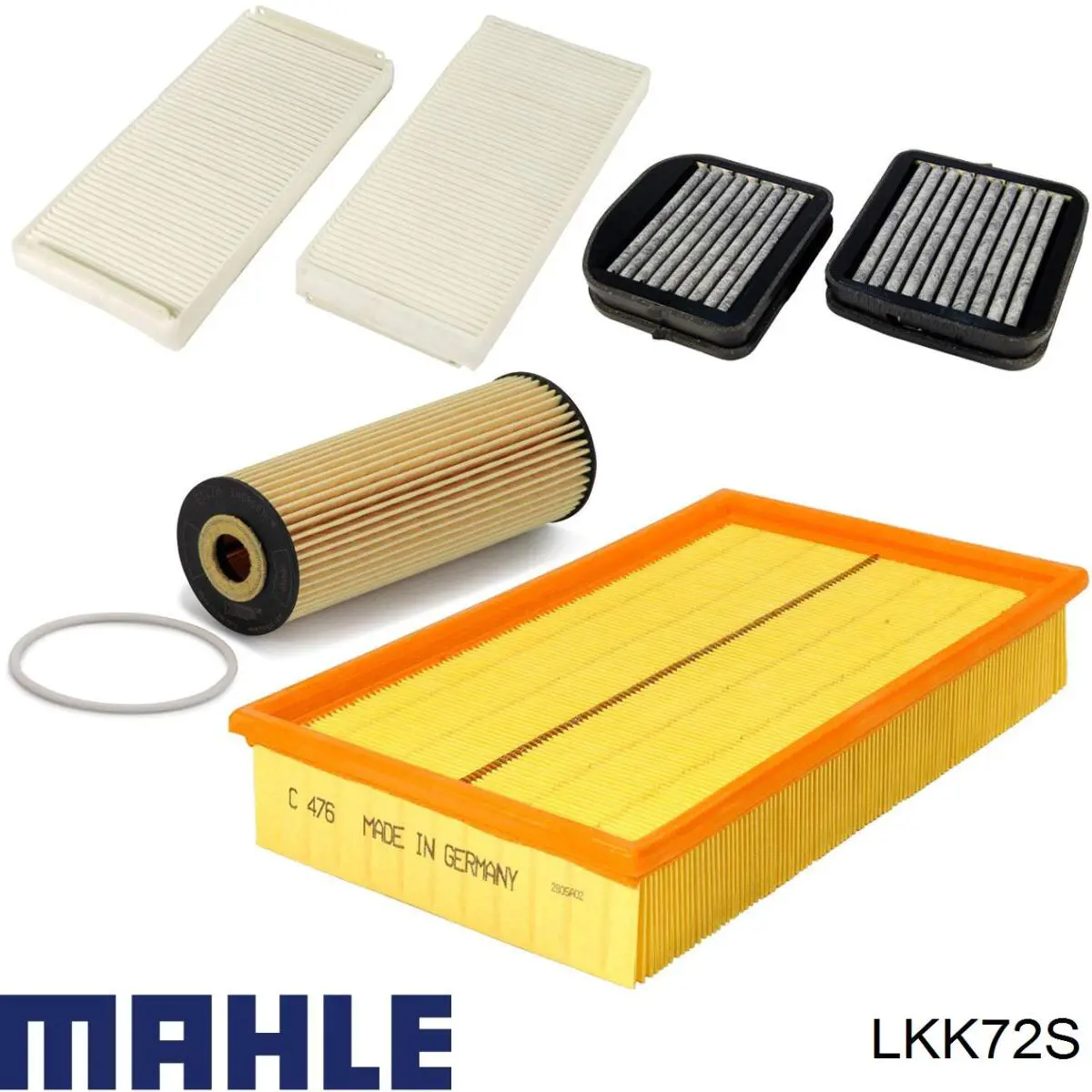 Фильтр воздушный отопителя Mahle Original LKK72S цена, от 30.62 USD