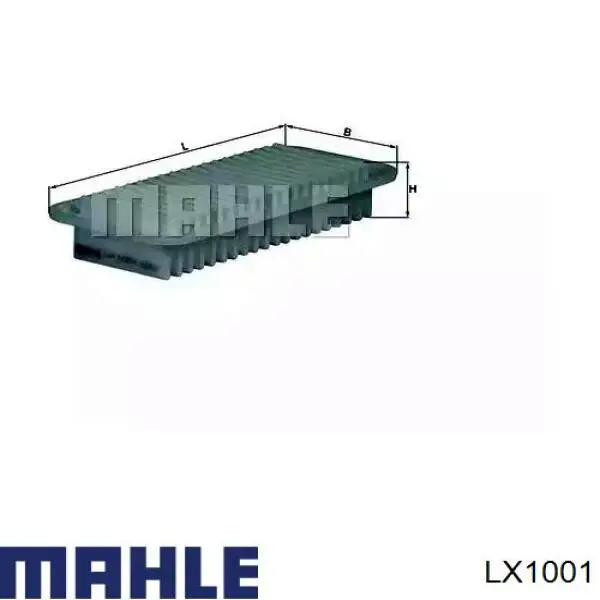 LX1001 Mahle Original воздушный фильтр