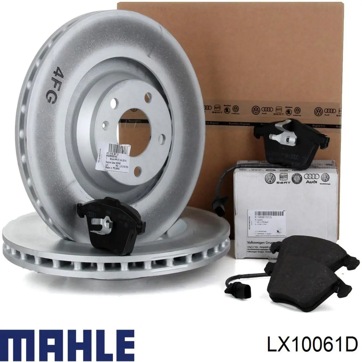 Воздушный фильтр LX10061D Mahle Original