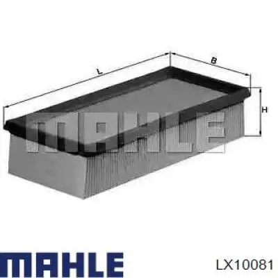 Воздушный фильтр двигателя LX10081 MAHLE