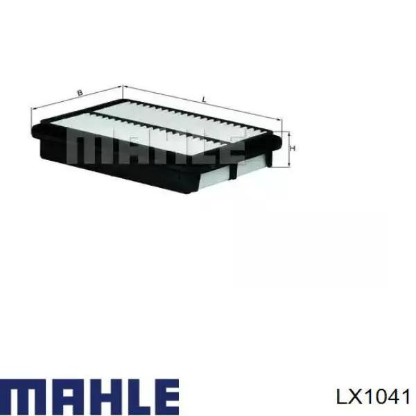 Фильтр воздушный LX1041 MAHLE