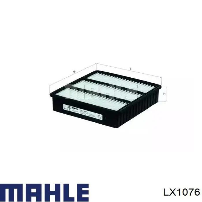 LX1076 Mahle Original воздушный фильтр