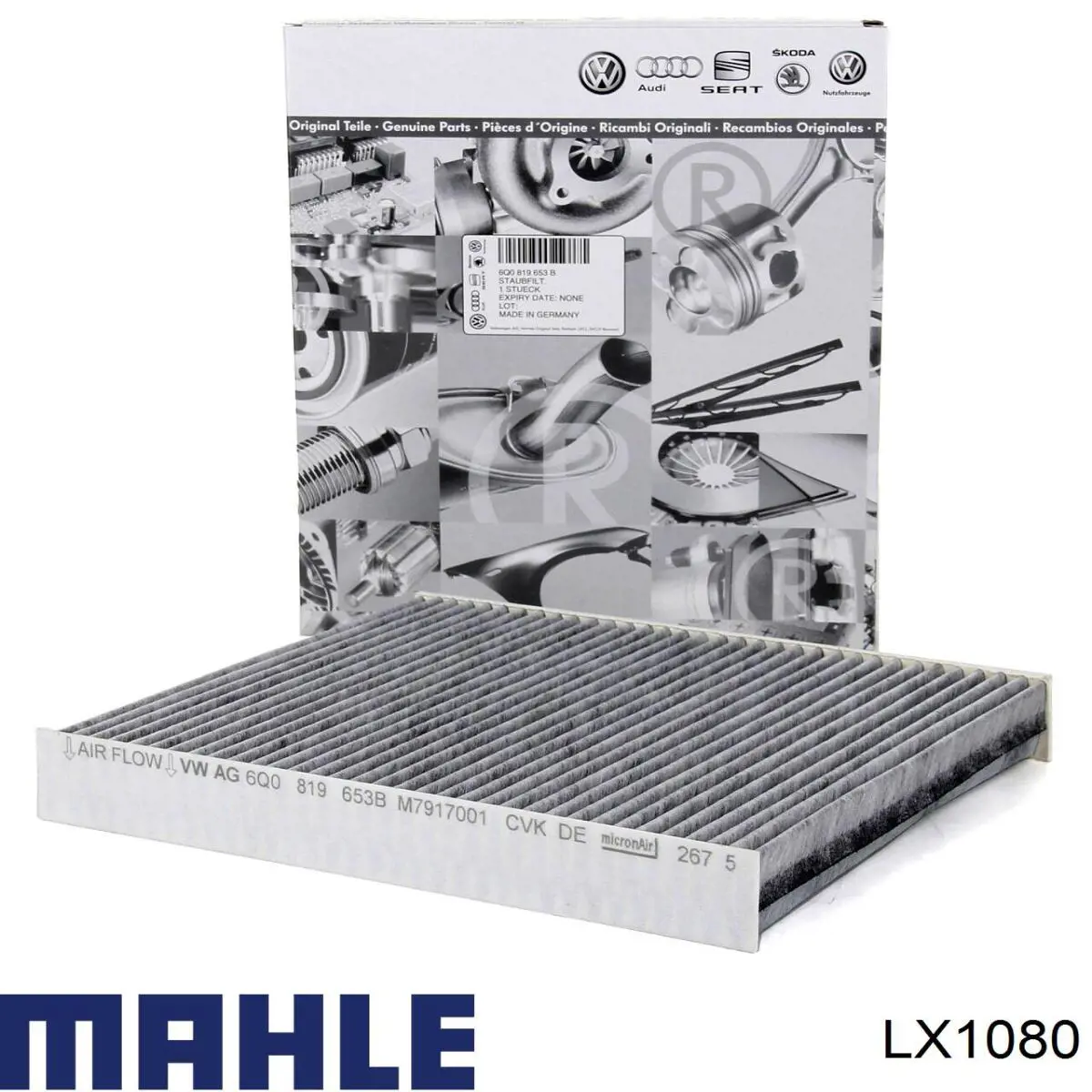 Элемент воздушного фильтра Mahle Original LX1080 цена, от 13.04 USD