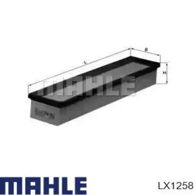 Купить LX1258 Mahle Original Автомобильный фильтр воздуха