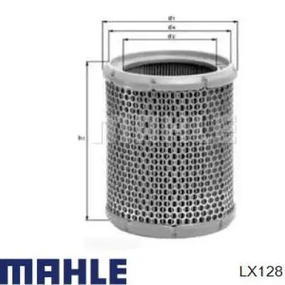 Воздушный фильтр LX128 Mahle Original