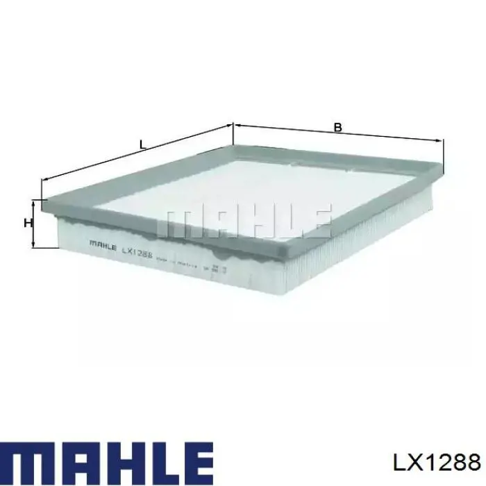 LX1288 Mahle Original filtro de ar