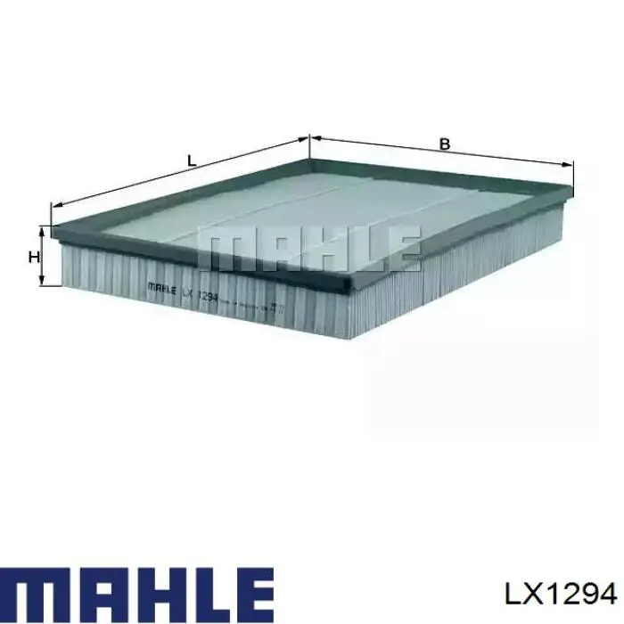 LX1294 Mahle Original воздушный фильтр