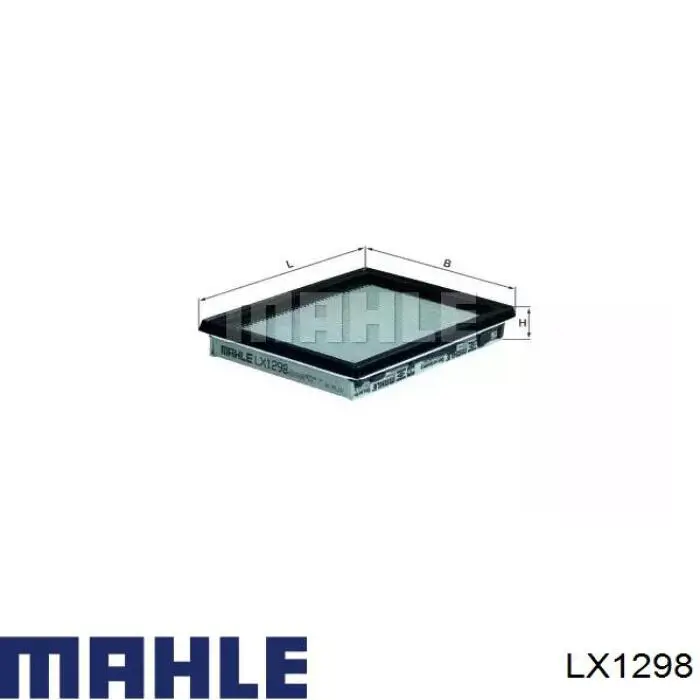 LX1298 Mahle Original воздушный фильтр