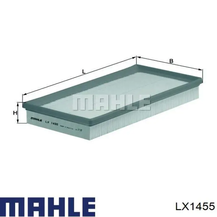 LX1455 Mahle Original воздушный фильтр