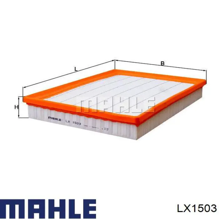 LX1503 Mahle Original воздушный фильтр