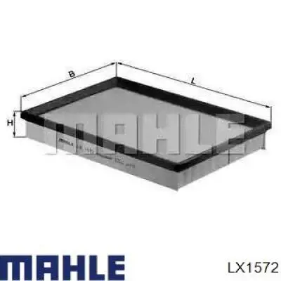 Воздушный фильтр LX1572 Mahle Original